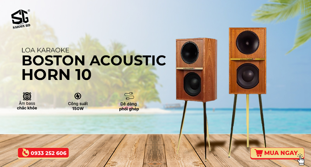 Loa Karaoke Boston Acoustics Horn 10