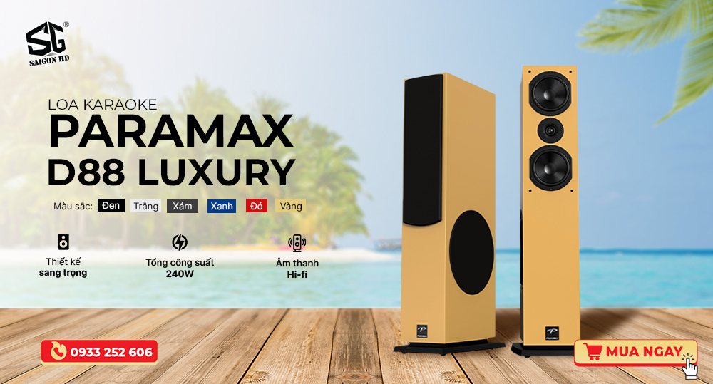 Loa Karaoke Paramax D88 Luxury
