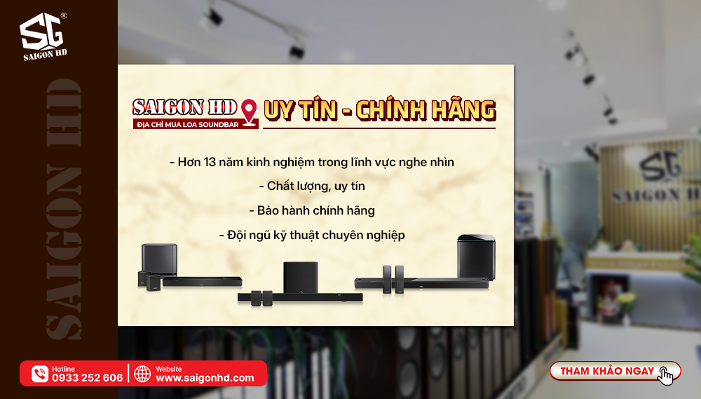 Địa chỉ mua loa Soundbar chính hãng tại TP.HCM