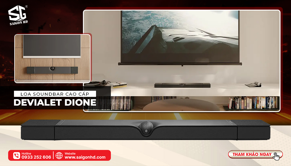 Loa Soundbar Devialet Dione