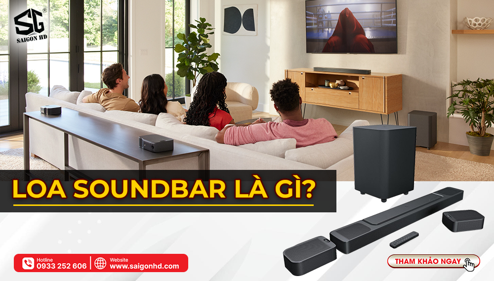 Loa soundbar là gì?