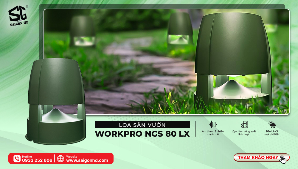 Loa sân vườn Work Pro NGS 80 LX