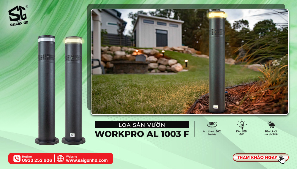 Loa sân vườn WorkPro AL 1003 F