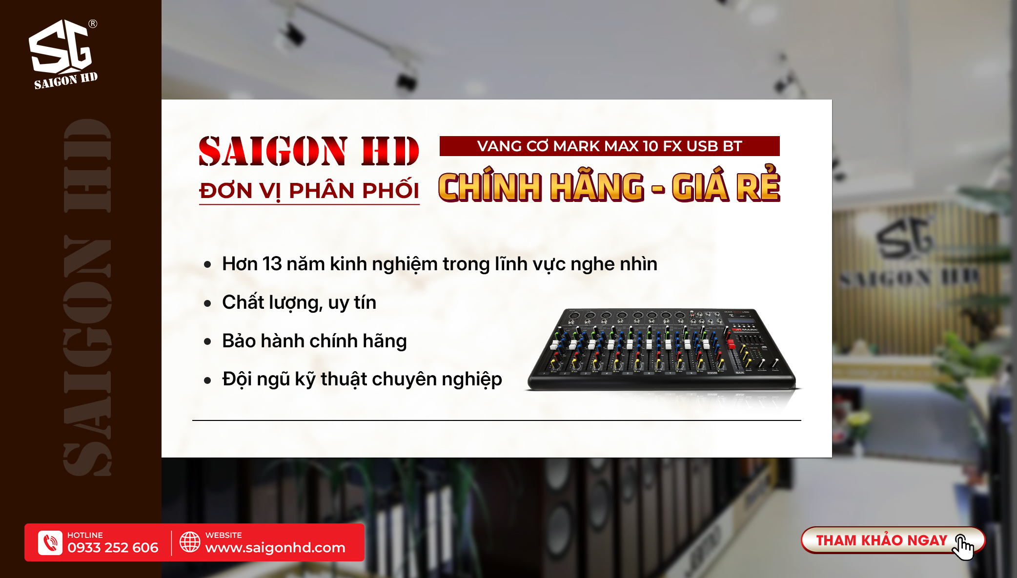 Lựa chọn vang cơ cho dàn Karaoke: MARK MAX 10 FX USB BT có thật sự đáng giá?