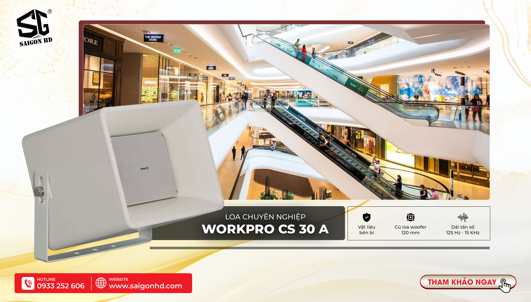 Loa Workpro CS 30 A