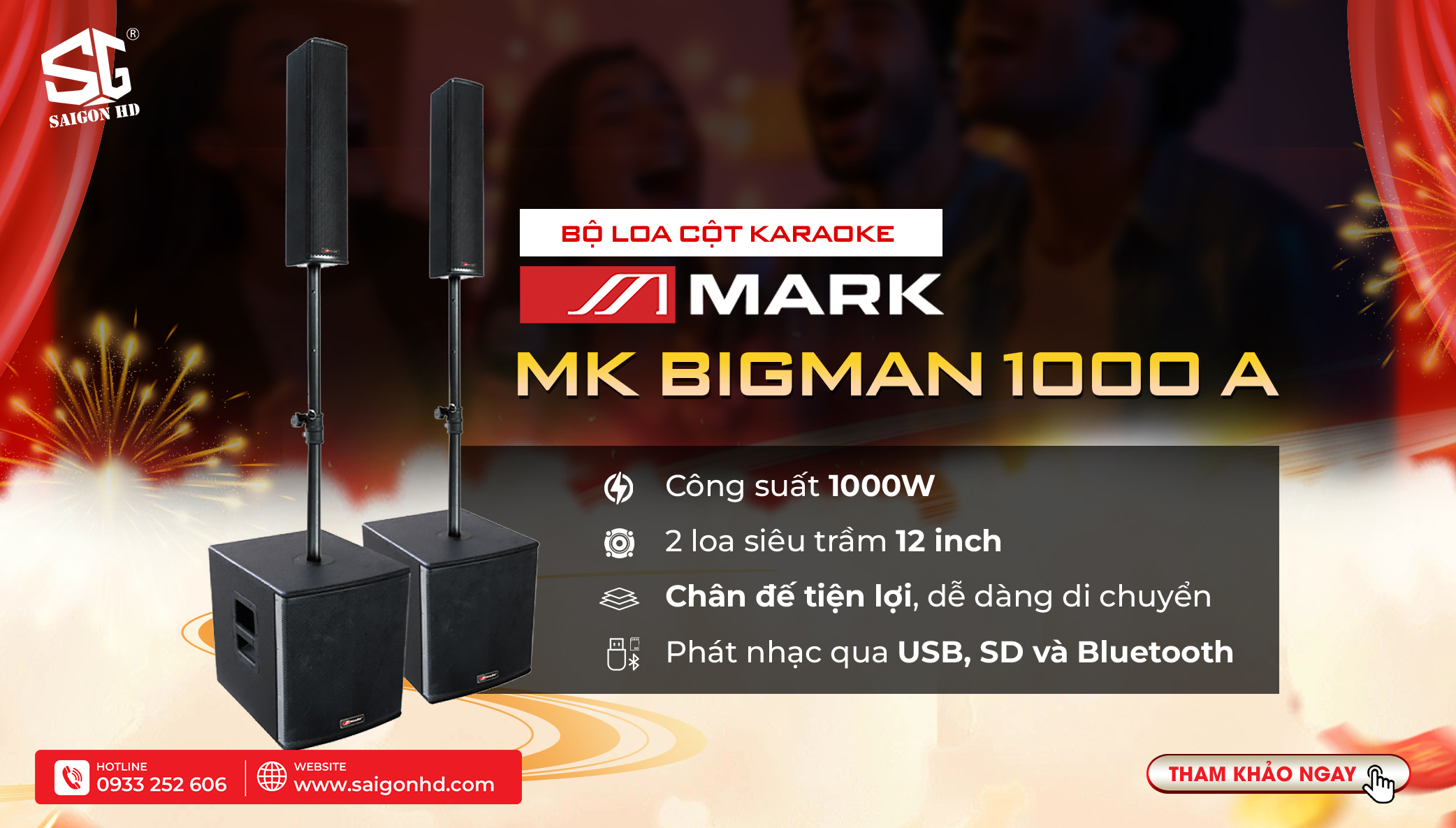 Top 5 mẫu loa cột karaoke giá rẻ đáng sở hữu hiện nay