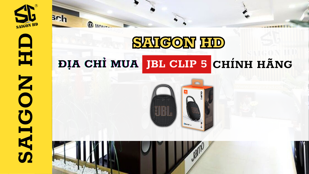 Loa Bluetooth di động JBL Clip 5 được chính thức mở bán vào 30.07.2024